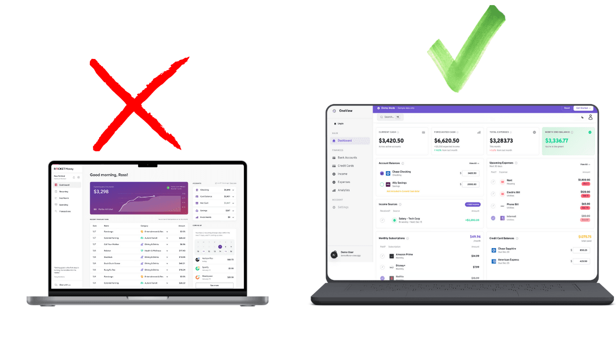 Graveyard of abandoned budgeting app icons